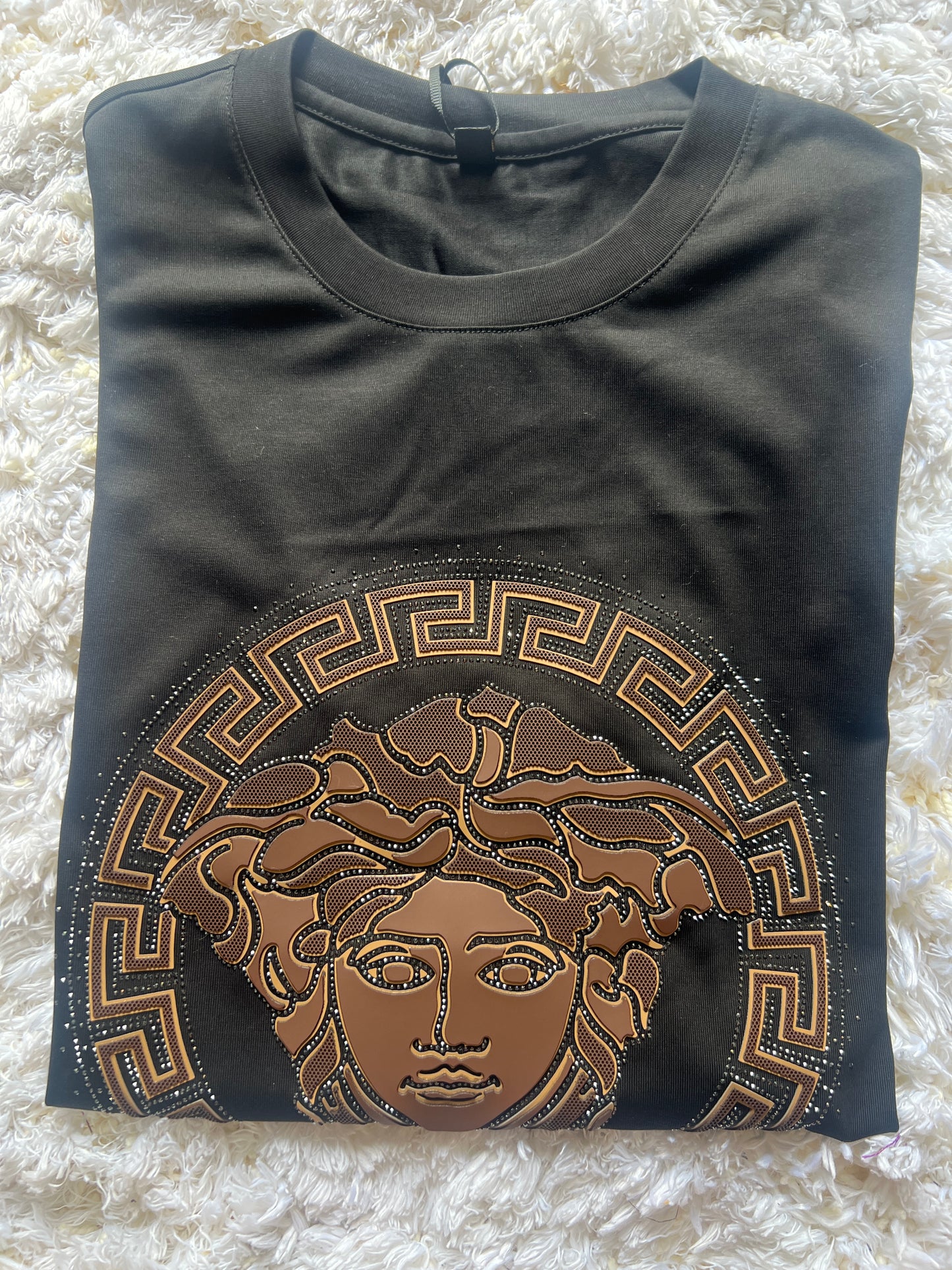 Versace Crystal  Medusa T-shirt